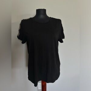 DKNY Black & Gold Top